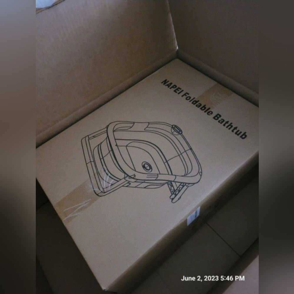 ✨️NAPEI Collapsible Baby Bathtub